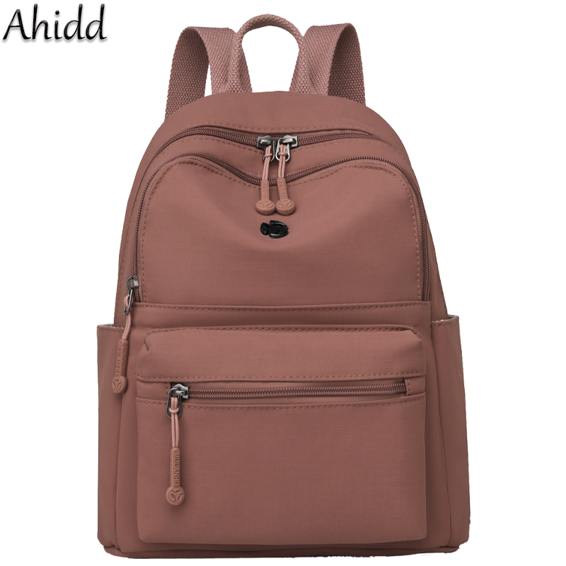 Canvas Backpack Casual - حقائب ظهر كاجوال متعددة الجيوب للنساء